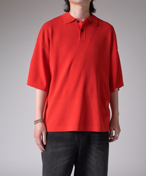 専用美品　BOSS ニットポロ　size L 83229924b_b_21_215.jpg