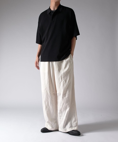 Lui's ポロシャツ BIGニットポロ メンズ : ZOZOTOWN Yahoo!店