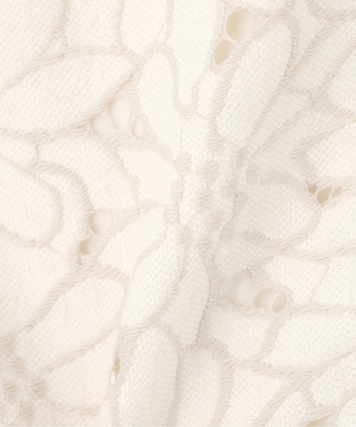 ブラウス シャツ ラッフルレース SETUP ブラウス レディース NATURAL BEAUTY BASIC ブラウス シャツ ラッフルレース SETUP