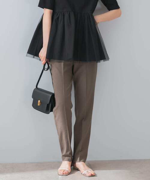 F by ROSSO パンツ 「UR TECH DRYLUXE」F ROSSO センタープレス