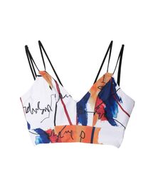 値下！新品 UN3D. 水着 LINE ART BRA TOP UN3D. 水着 RAKUGAKI ART BRA TOP「セットアップ着用可能