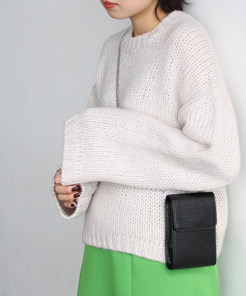 n.f.（エヌエフ） 長袖ニット MEDIUM ピンク レディース : ZOZOTOWN