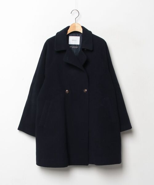 SHIPS any 「SHIPS any」 ピーコート 38 ネイビー レディース