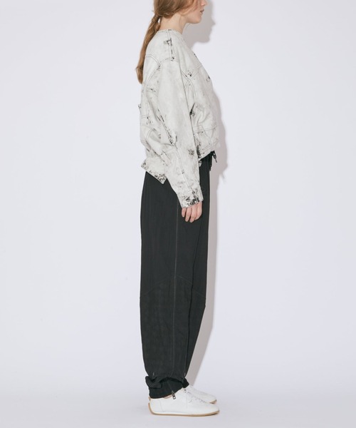 値下22ss beautiful people double end pants double-end light wool tropical pants – beautiful people