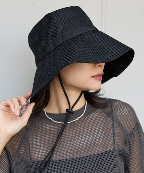 24SS 定価7370円 ザノースフェイス HIKE Bloom Hat 黒 THE NORTH FACE / ザ・ノース・フェイス ： Hike Bloom Hat 全2