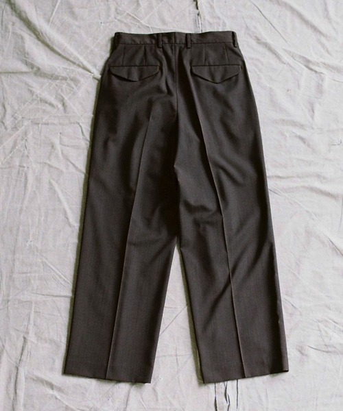 LIDNM（リドム）の「SUMMER WOOL SLACKS（スラックス）」 - WEAR