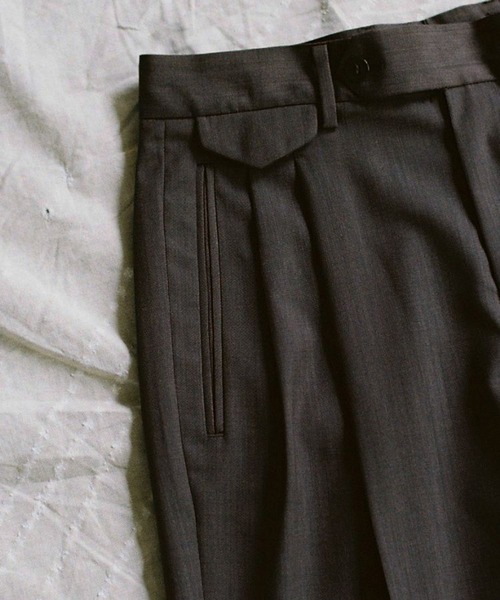 LIDNM SUMMER WOOL SLACKS Sサイズ か期間限定値下げ LIDnM スラックス SUMMER WOOL SLACKS メンズ : ZOZOTOWN Yahoo