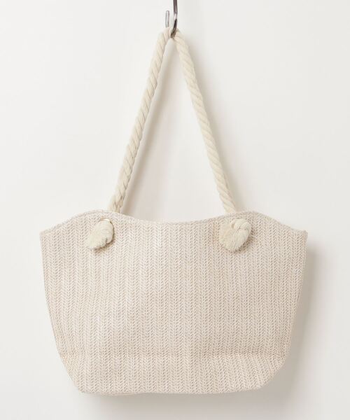 TO BE CHIC 「TO CHIC」 トートバッグ - ホワイト レディース 
