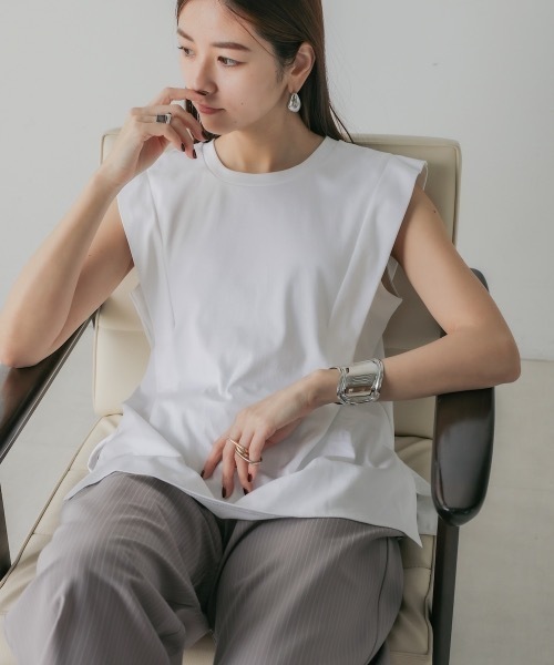 CELERI フレンチスリーブ Tシャツ CELERI フレンチスリーブ Tシャツ（Tシャツ／カットソー