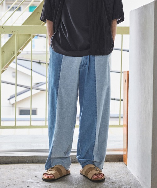 tsumori chisato niko and... デニムパッチワークパンツ niko and… TSUMORI CHISATO デニムパッチワークパンツ｜Yahoo