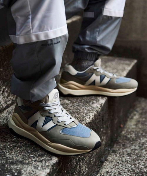 New Balance ロースニーカー ブルー FW23/24 New Balance 「New Balance」 ローカットスニーカー 23.5cm