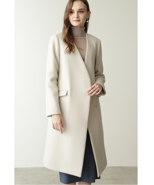 PINKY&DIANNE（ピンキー アンド ダイアン） ノーカラーコート 38