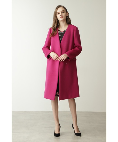 PINKY&DIANNE（ピンキー アンド ダイアン） ノーカラーコート 38