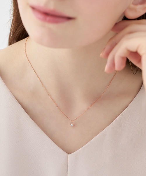 大人気!! 4℃ シルバー タンザナイト ネックレス 2本セット 4℃ ネックレス 「7月誕生石」シルバー 2本セット レディース