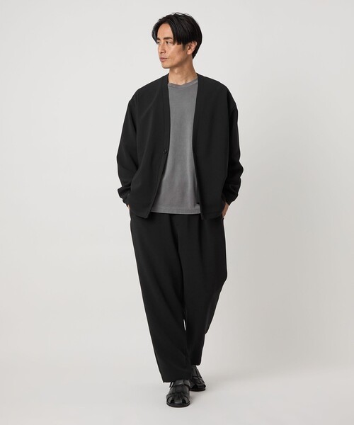 大特価 BEAUTY&YOUTH イージー テーパード パンツ BLACK BEAUTY&YOUTH UNITED ARROWS KOMATSU PACK 1P イージー