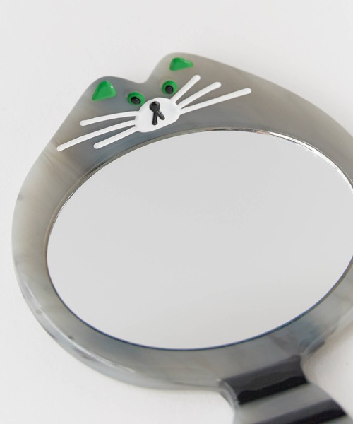 TRESSE トレス mirror cat   クリップ　鏡　ミラー TRESSE コンパクトミラー TRESSE/トレス Cat mirror keycharm