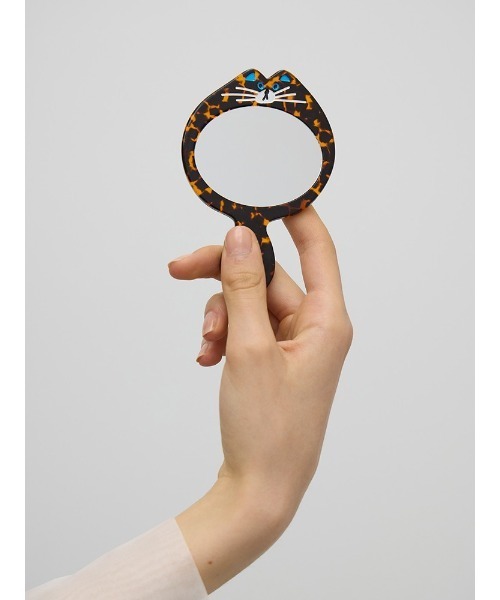 TRESSE トレス mirror cat   クリップ　鏡　ミラー TRESSE コンパクトミラー TRESSE/トレス Cat mirror keycharm