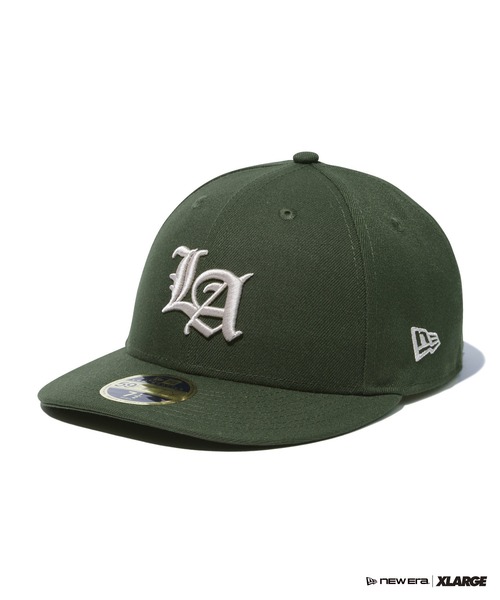 未使用‼️ニューエラ　XLARGE キャップ帽子　黒　ブラック×グリーン 中古・古着通販】New Era (ニューエラ) X-LARGE (エクストラ