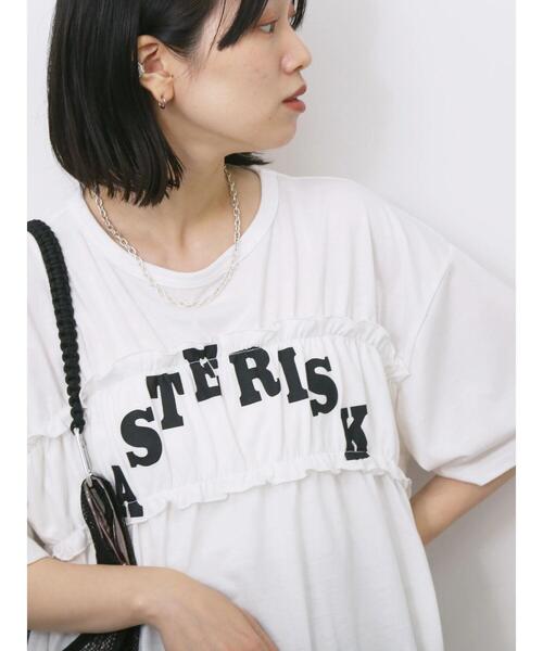 Samansa Mos2 blue（サマンサモスモスブルー） tシャツ 「接触冷感