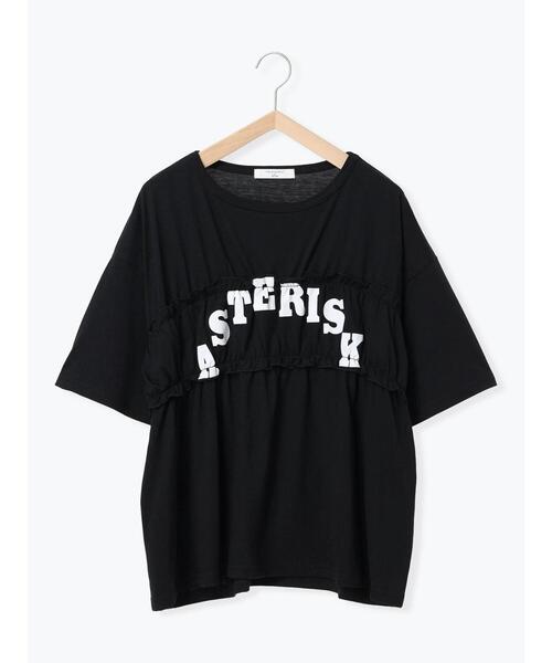 Samansa Mos2 blue（サマンサモスモスブルー） tシャツ 「接触冷感