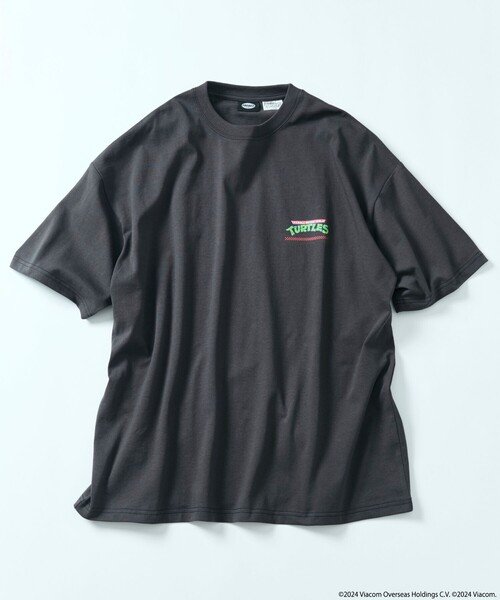 「FREAK'S STORE」 半袖Tシャツ LARGE チャコールグレー メンズ