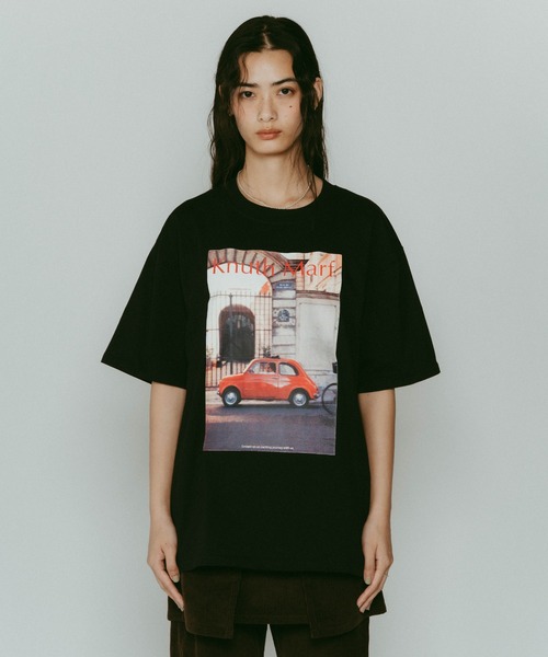 tシャツ vintage print T shirt(unisex) レディース メンズ