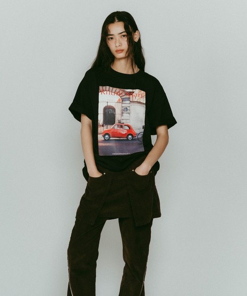 トップス knuth marf vintage T shirt(unisex) Knuth Marf tシャツ vintage print T shirt(unisex) レディース