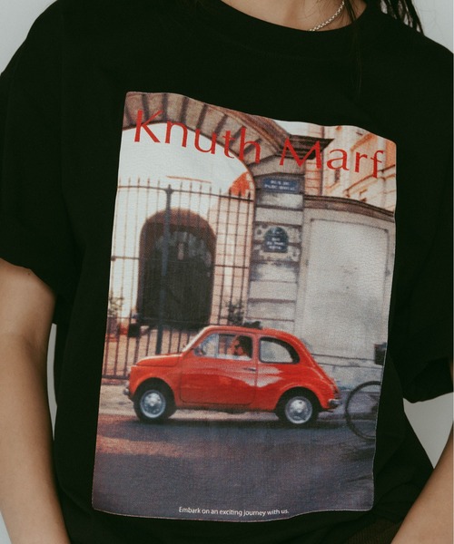 トップス knuth marf vintage T shirt(unisex) Knuth Marf - vintage print T shirt(unisex) / ヴィンテージ