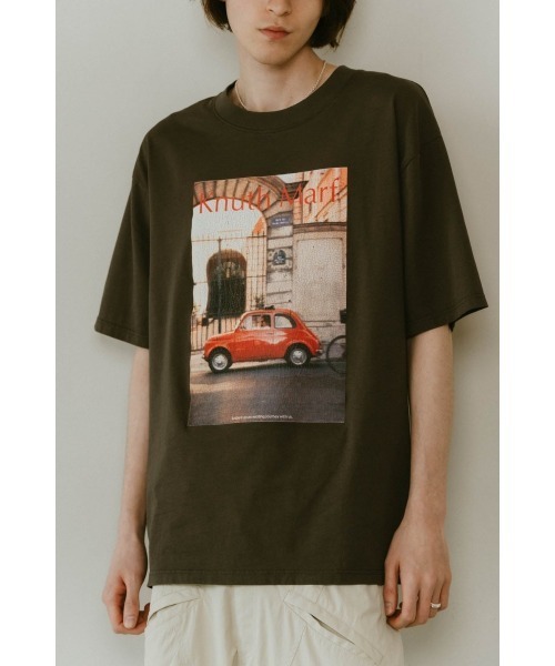Knuth Marf tシャツ vintage print T shirt(unisex) レディース
