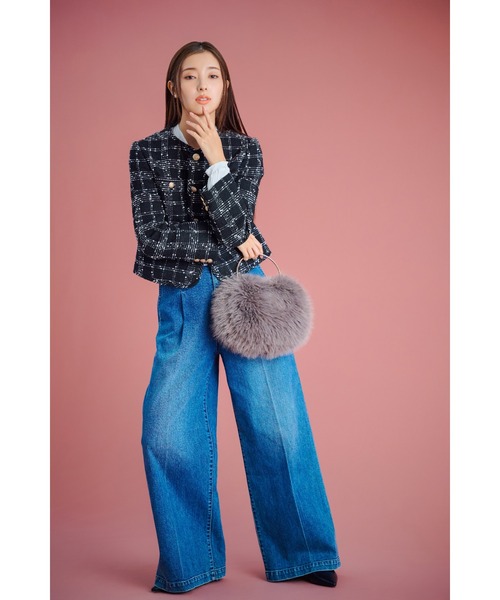 CELFORD（セルフォード） ジャケット ノーカラージャケット パイピング