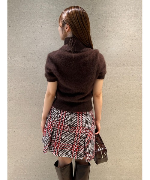 SNIDEL（スナイデル） スカート Sustainableロービングチェックミニ