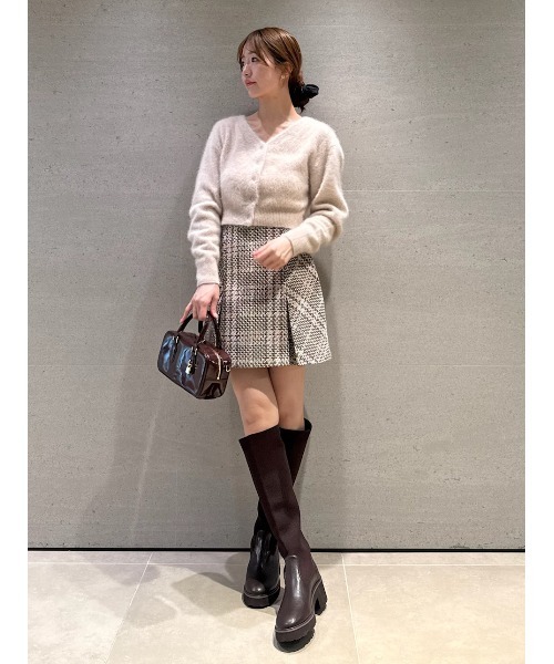snidel♡チェックミニスカート SNIDEL スカート ロービングチェックミニスカート : ZOZOTOWN
