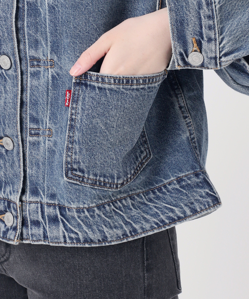 デニム　ジャケット　ジージャン　袖ボリューム　リーバイス　Levi's Levi's デニムジャケット gジャン 「LEVI'S/リーバイス」BALLOON