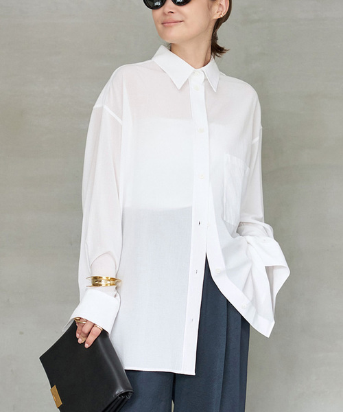 「MUSE de Deuxieme classe」 半袖ブラウス FREE ホワイト レディース MUSE de Deuxieme Classe 「MUSE classe」 半袖Tシャツ FREE