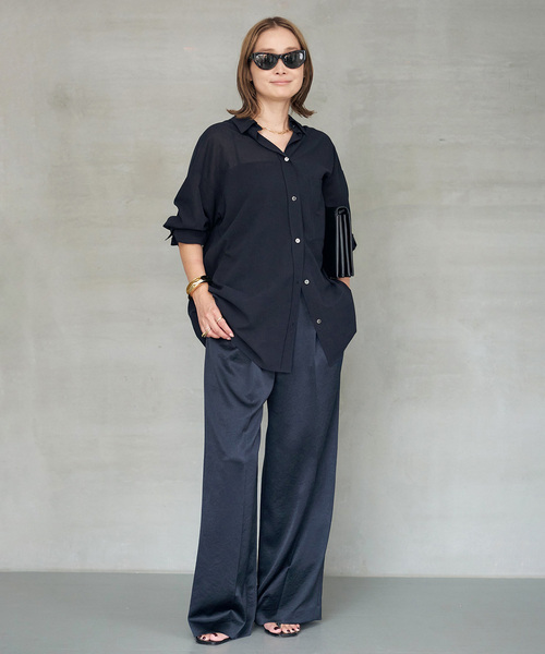 ドゥーズィエムクラス　\"COTTON WASH SHIRT\" Deuxieme Classe（ドゥーズィエムクラス）の「COTTON WASH