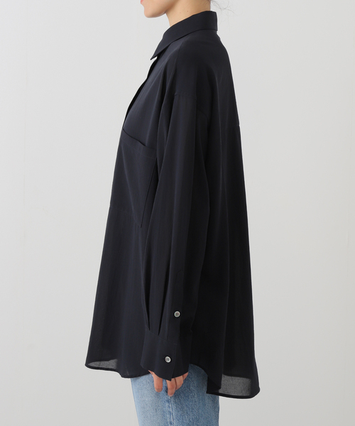 Deuxieme Classe Cotton Sheer Vネック カーディガン