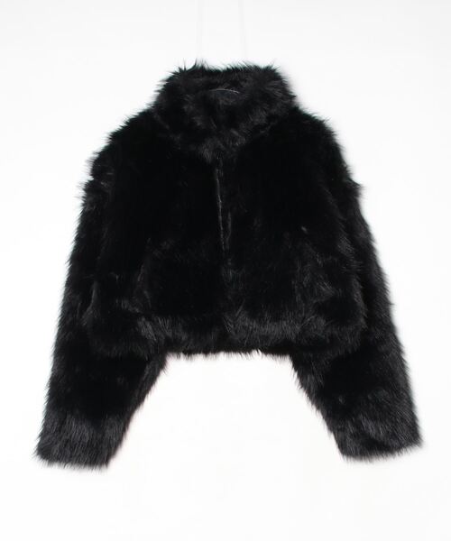 Per sist ence（パーシエンス） ブルゾン アウター フェイクファー