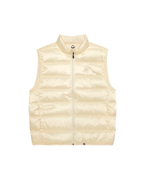 APE ダウンベスト AAPE BY A BATHING APE ダウンベスト ベスト NOW DOWN VEST