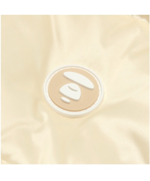 AAPE NOWダウンベスト　アイボリー AAPE BY A BATHING APE（エーエイプバイアベイシングエイプ） ダウン