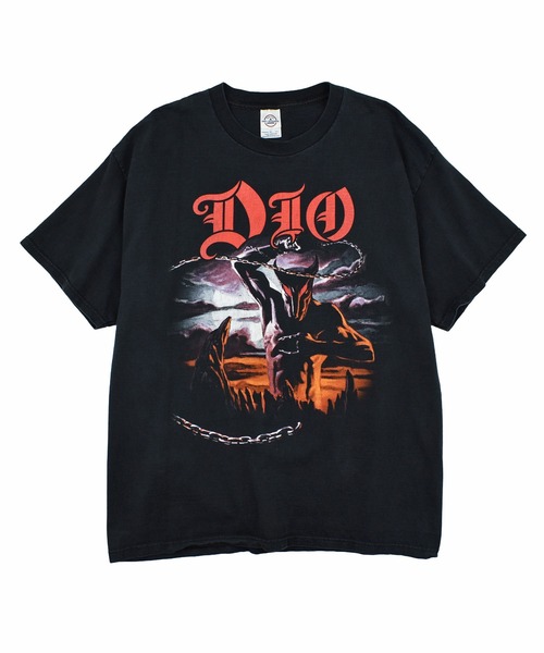 DIO ディオ バンド 1987年 オリジナル ヴィンテージ Tシャツ VINTAGE tシャツ 「USED」DELTA “DIO” バンド Tシャツ メンズ