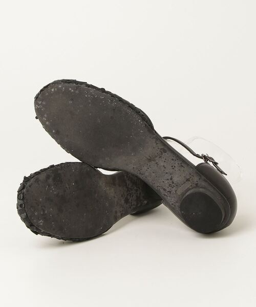 「tsumori chisato WALK」 フラットサンダル 22cm ブラック レディース_画像3