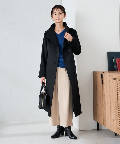 a.v.v（アー・ヴェ・ヴェ） ステンカラーコート コート 「2WAY