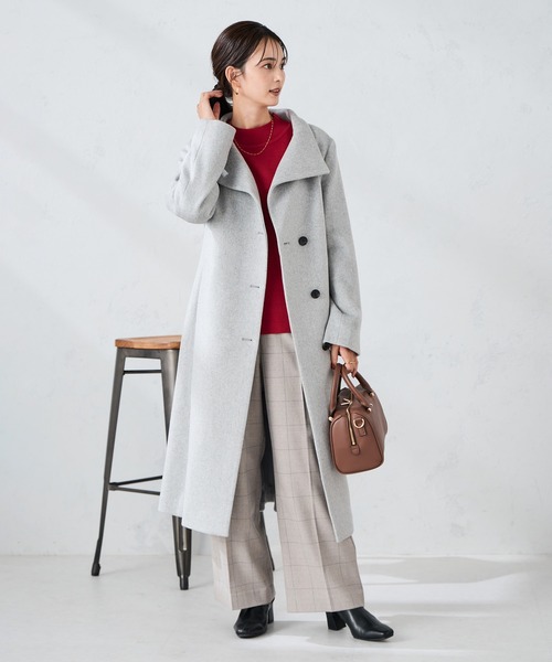 a.v.v（アー・ヴェ・ヴェ） ステンカラーコート コート 「2WAY