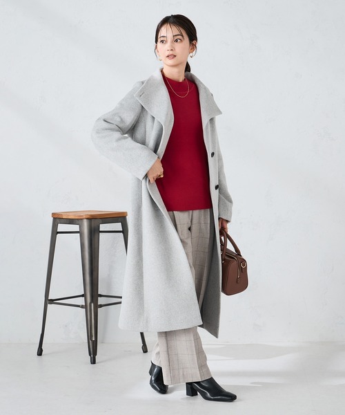 a.v.v（アー・ヴェ・ヴェ） ステンカラーコート コート 「2WAY