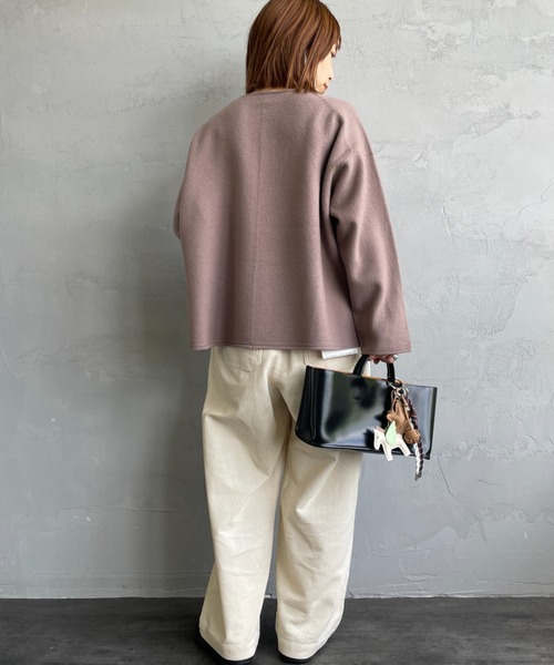 ORCIVAL（オーシバル） ニット セーター クルーネック ウールプル