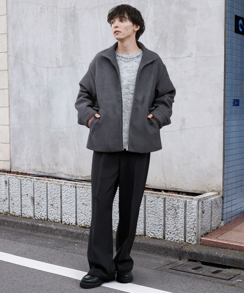 MONO-MART（モノマート） コート ジャケット テックメルトン スタンド