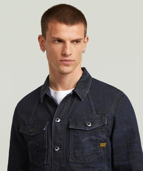 G-STAR RAW デニムジャケット gジャン A-LINE SLIM JACKET/フロント