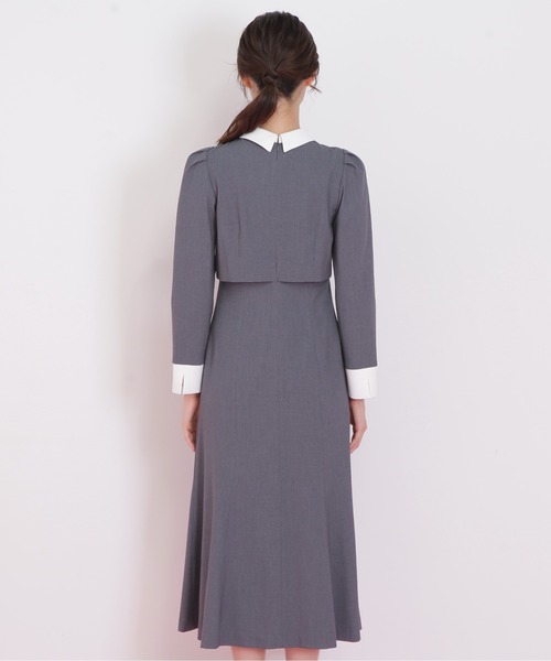 JILL by STUART ワンピース ジャケットレイヤードワンピース