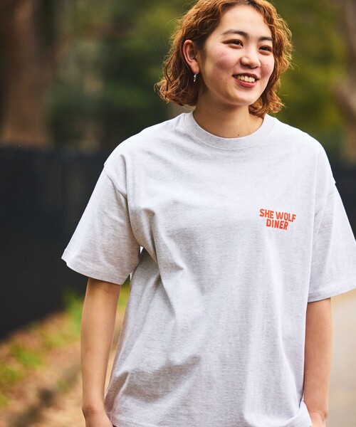 「FREAK'S STORE」 半袖Tシャツ MEDIUM ホワイト メンズ_画像8