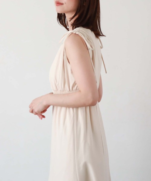 「archives」 ノースリーブワンピース MEDIUM グリーン レディース_画像8